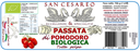 Passata Di Pomodoro Biologica 500gr - Azienda Agricola San Cesareo